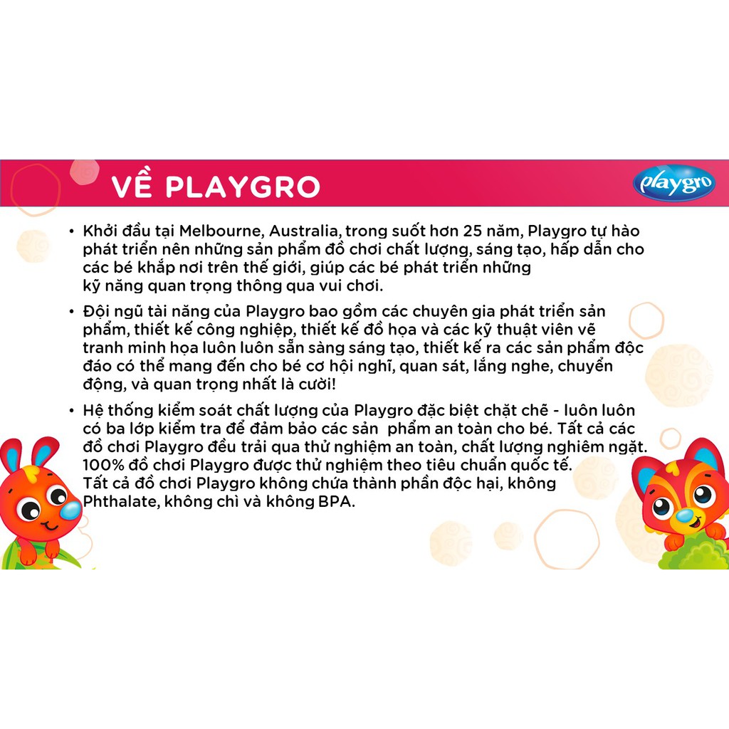 Thú bông voi con kéo dây phát nhạc Playgro Home Musical Pullstring Elephant, cho bé sơ sinh đến 36 tháng