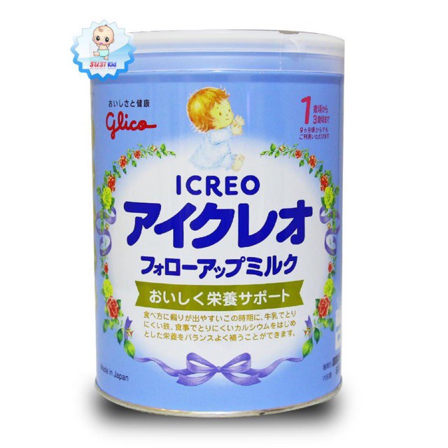 Sữa Glico Icreo Nhật cho bé  800g