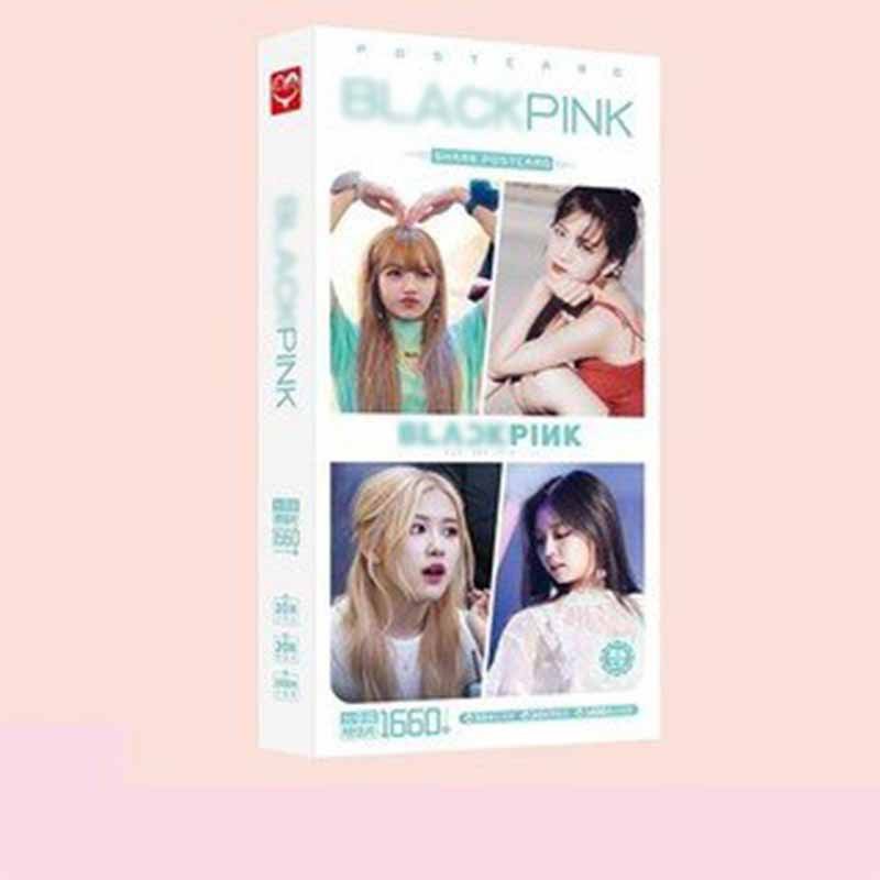 Hộp ảnh postcard Blackpink LISA JISOO JENNIE ROSE nhiều mẫu mới