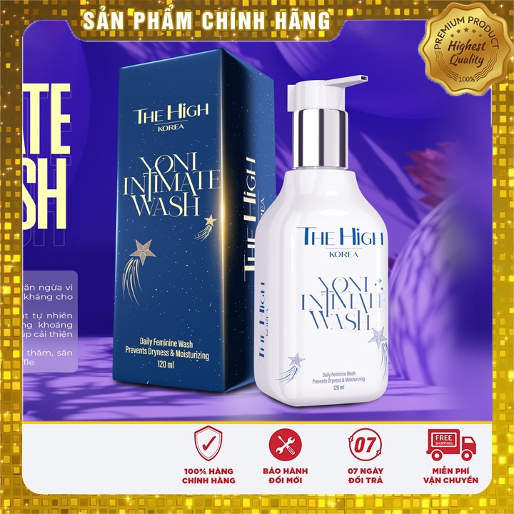 tinh chất phụ khoa las beauty the high, tinh chất phụ khoa yoni dung dịch vệ sinh