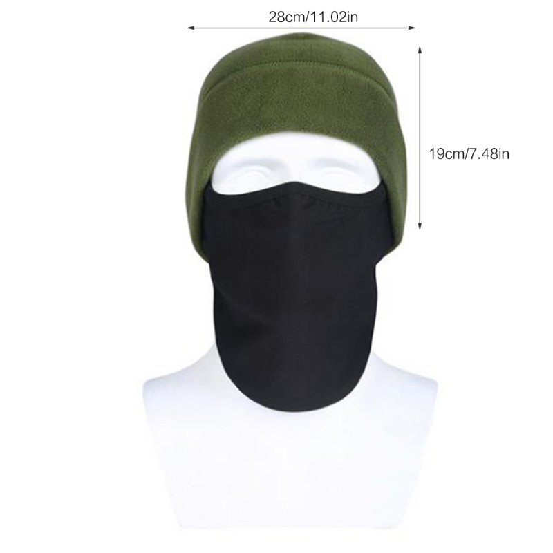 Khăn Choàng Cổ Kiêm Mặt Nạ Chống Gió Bằng Vải Lông Cừu Giữ Ấm Mùa Đông Cho Hoạt Động Thể Thao Ngoài Trời Trượt Tuyết