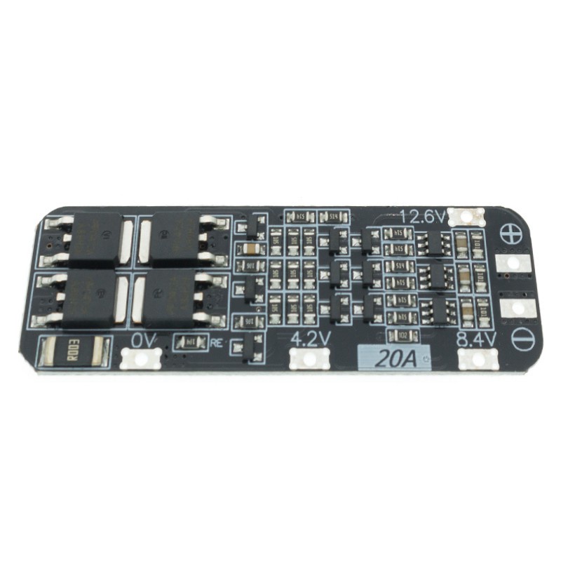 Bảng Mạch Pin Li-ion 18650 3S 20A PCB BMS 12.6V Cell 59x20x3.4mm