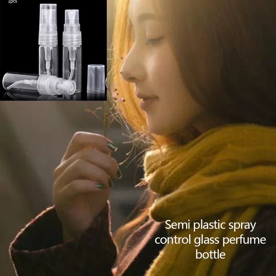 ✱BEST✱ Half Cover Anodized Aluminum Nozzle Perfume Lotion Essential Oil Sub-bottle