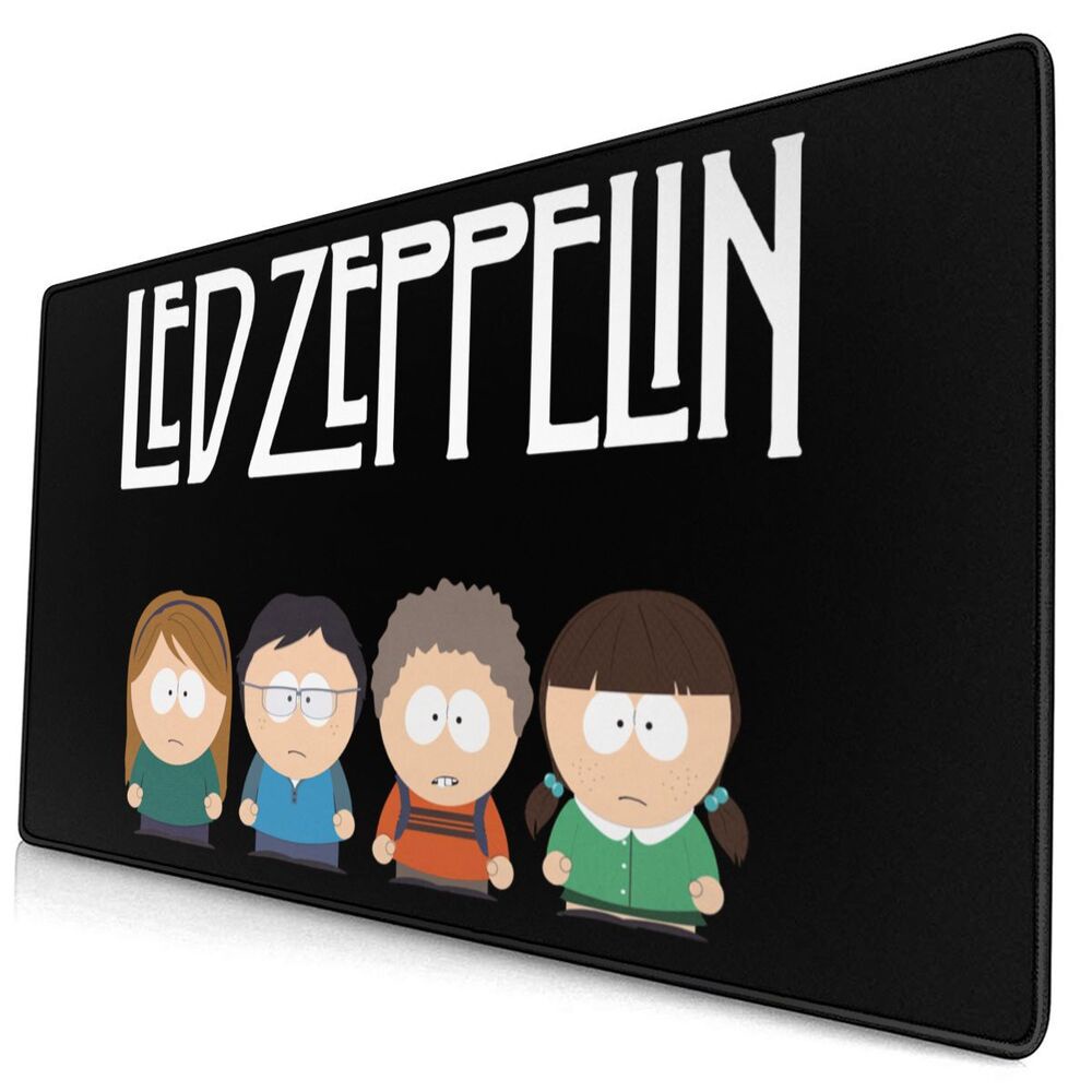 Led Zeppelin South Park Gaming Mouse Pad Non-Slip Mousepads for Laptop Computer PC