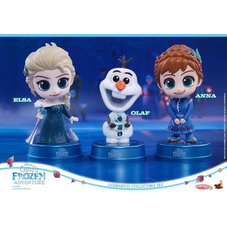 Mô Hình COSBABY COSB(S) - Olaf's Frozen Adventure: Olaf, Elsa, Anna Set #420