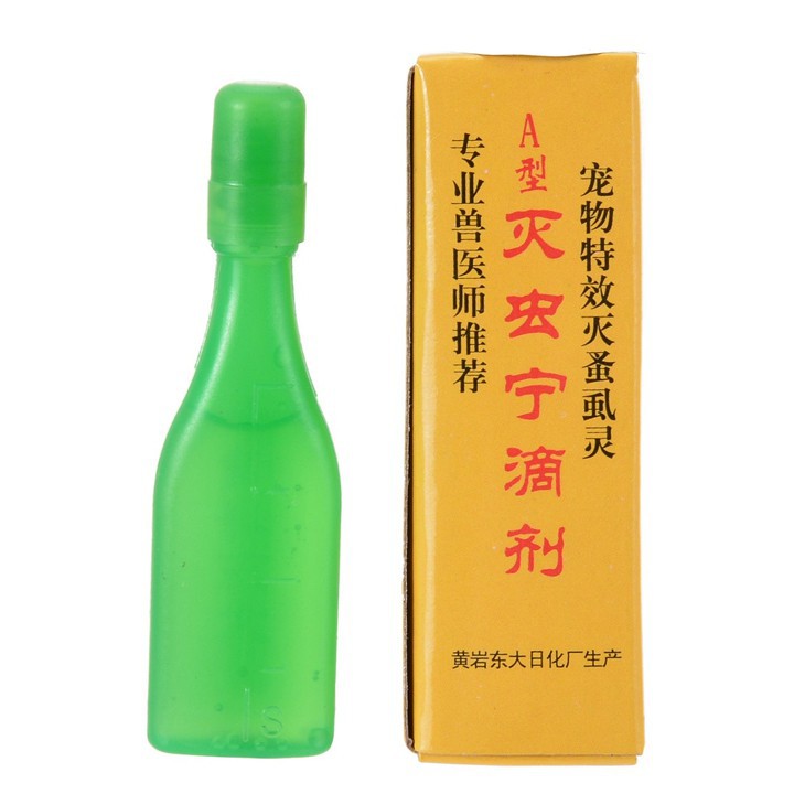 Nhỏ gáy trị ve, rận, bọ chét cho chó mèo hàng Trung Quốc nội địa