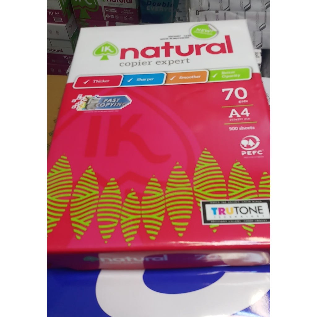 Giấy IK Natural A4 70 gsm