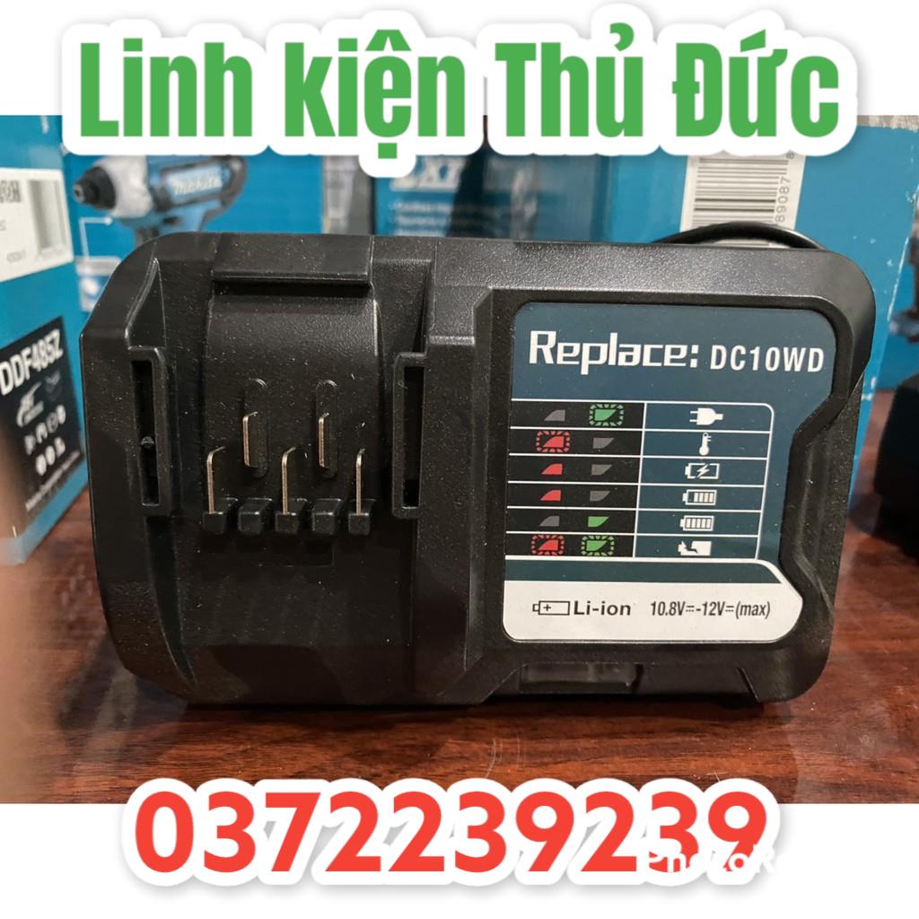 Lktd BN. Sạc pin Makita DC10WD Max 10.8v - 12v Li-ion, pin trượt.
