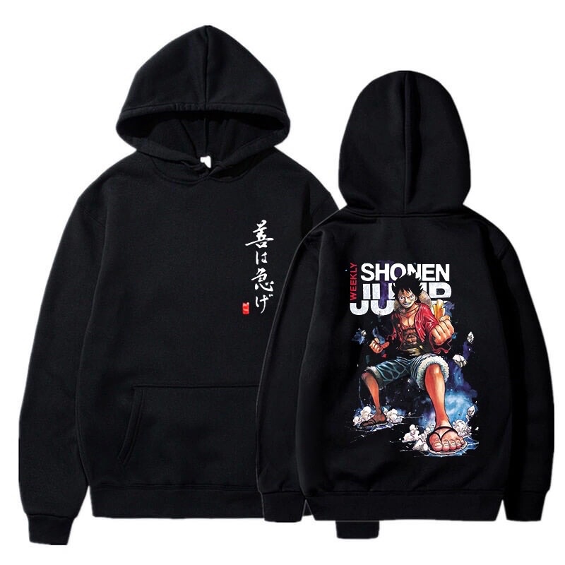 BST Áo Hoodie Nỉ Dài Tay In Hình Luffy Zoro One Piece cực đẹp giá siêu rẻ