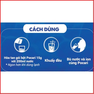 Thức uống bổ sung Ion Bột Pocari [Pocari Sweat dạng bột 5 gói]