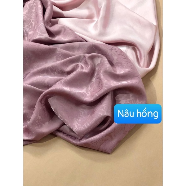 Set vải gấm áo dài