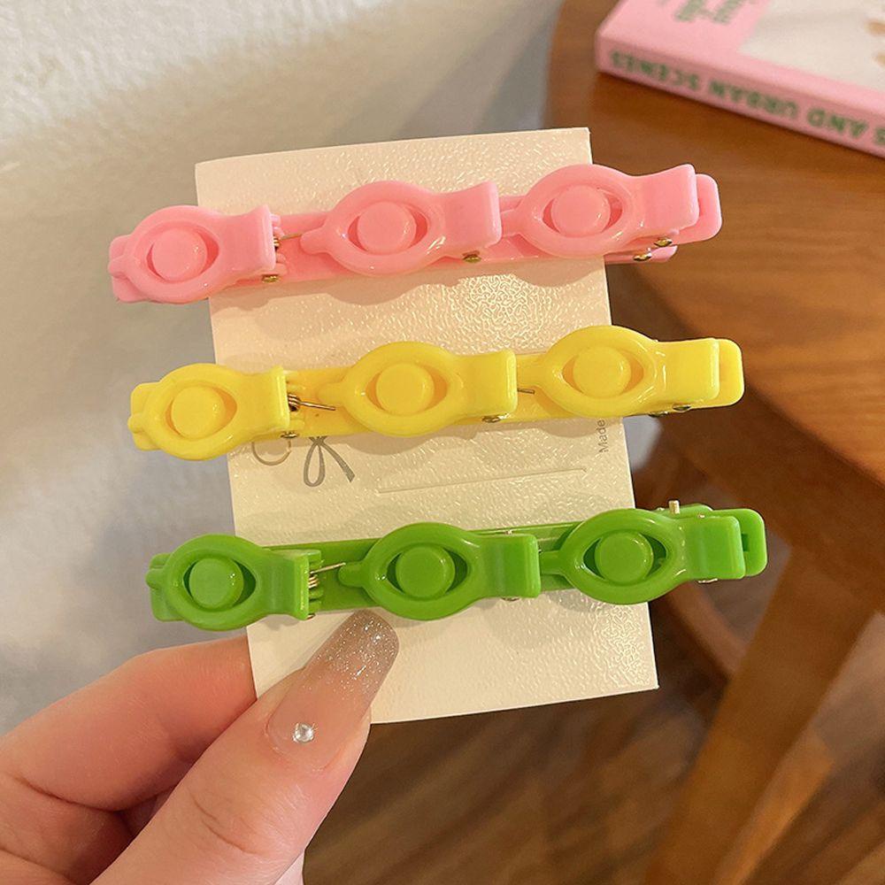Kẹp Tóc Màu Sắc Ngọt Ngào Phong Cách Hàn Quốc Cho Nữ