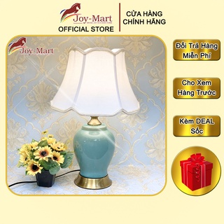 Đèn Để Bàn Phòng Ngủ ♥️JOYMART♥️ Đèn Bàn Chất Liệu Gốm Sứ Trang Trí Phòng Khách Cao Cấp Sang Trọng MB8118