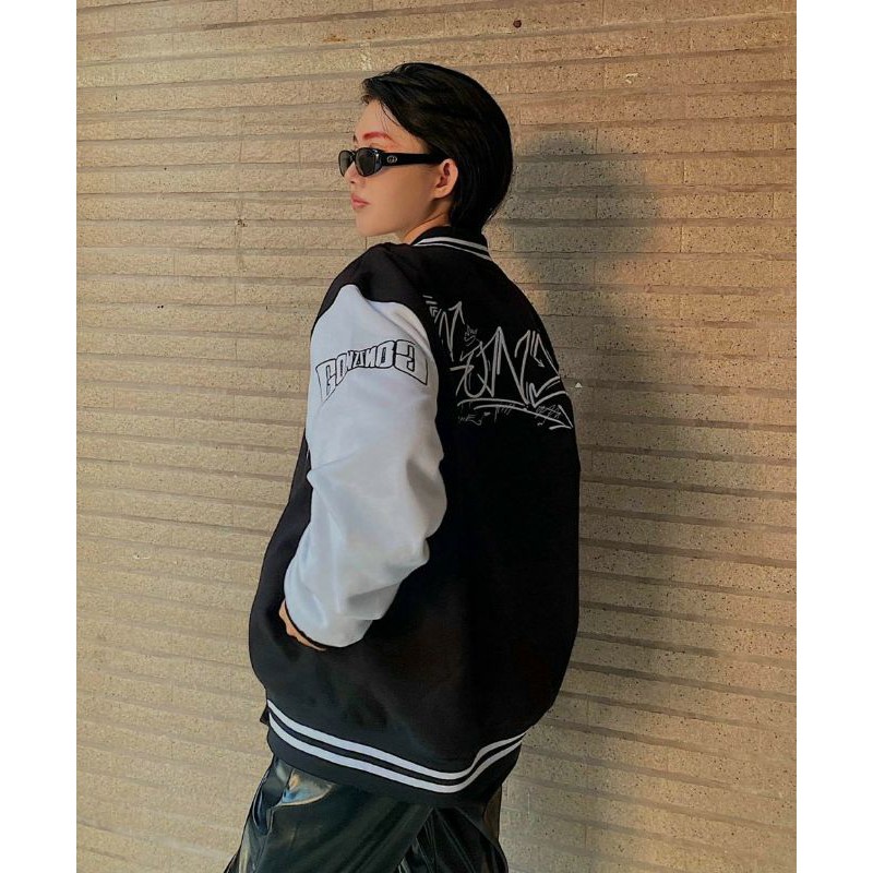 Áo khoác Bomber GonZ Ulzzang Unisex Form Rộng - Sayhey Clothing