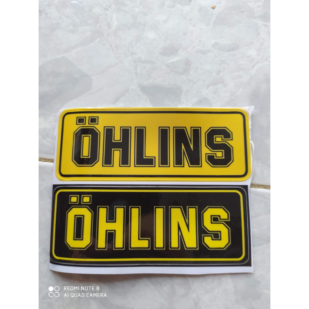 Sticker Tem Ohline Giá Rẻ Dán Xe Giá Rẻ #2k