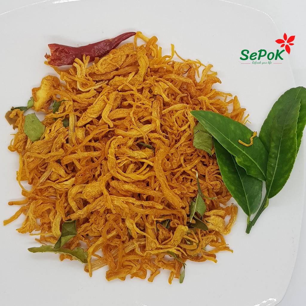 Khô Gà Lá Chanh Sấy Khô 100g Loại 1 - SePok - Thơm Ngon, Đậm Vị. | BigBuy360 - bigbuy360.vn