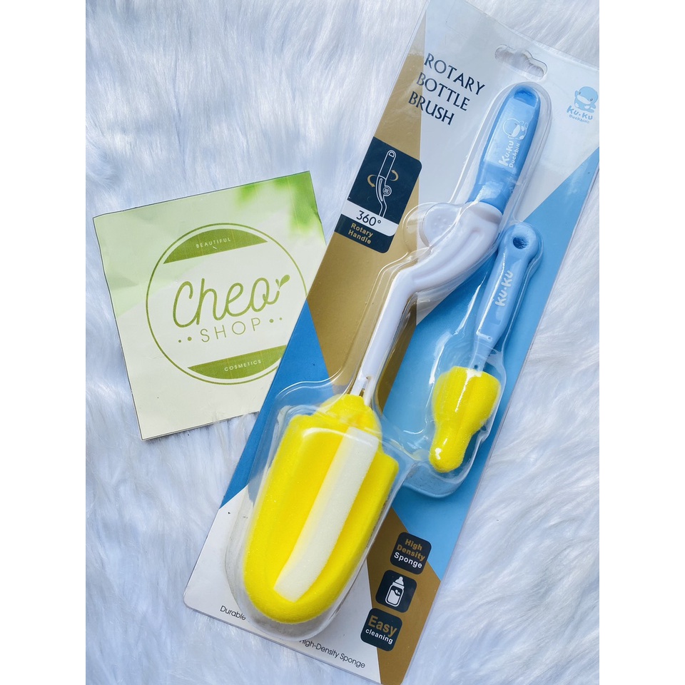 Cọ rửa bình sữa kuku Ku5343