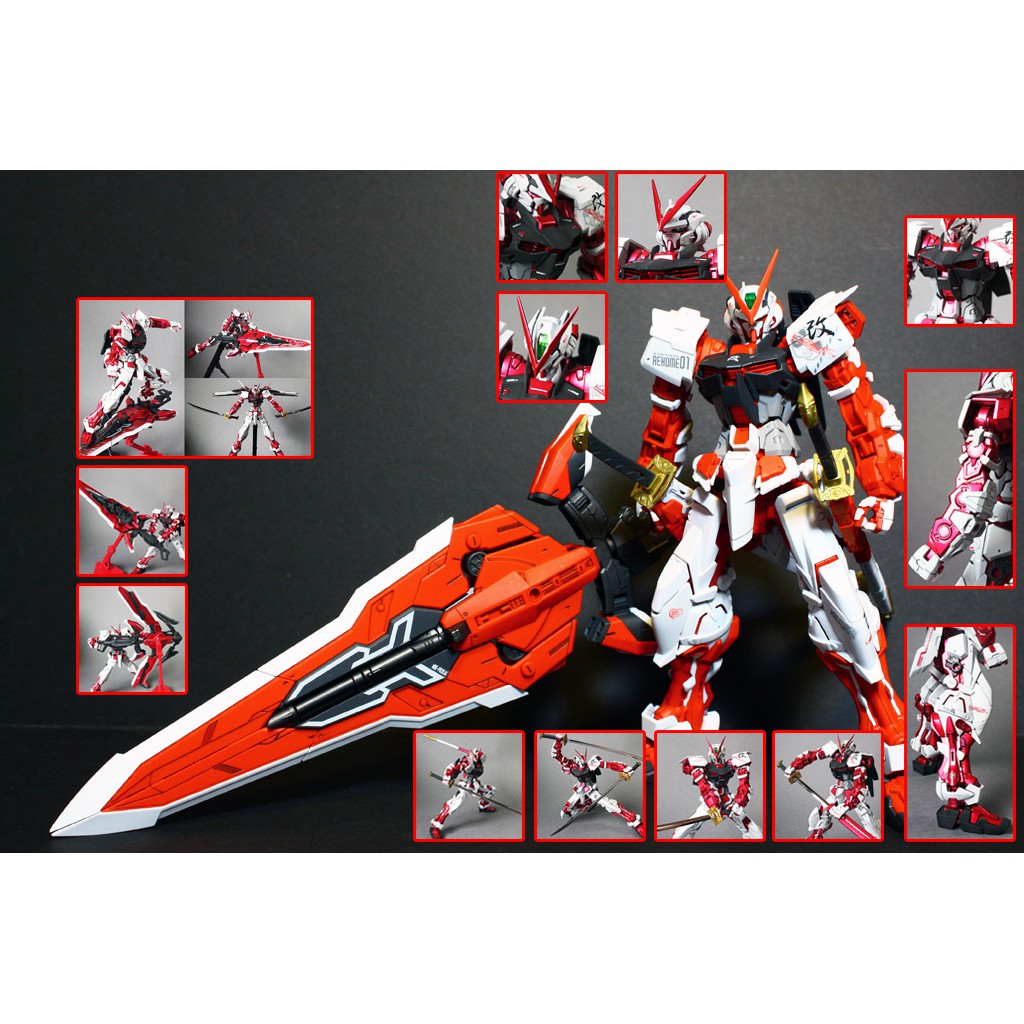 Mô Hình Gundam Bandai MG Gundam Astray Red Frame Kai 1/100 Seed VS Astray [GDB] [BMG]