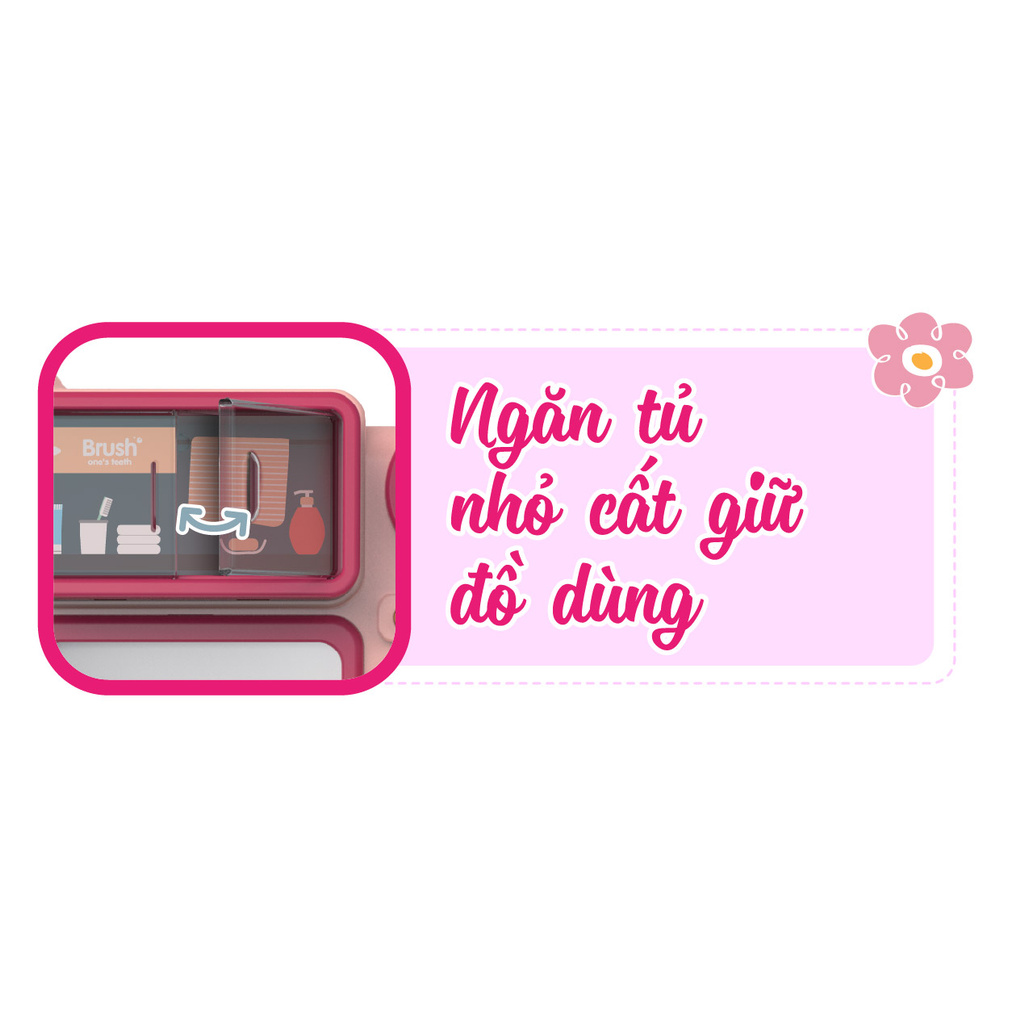 Đồ Chơi Mô Hình SWEET HEART Bồn Rửa Mặt Mini - Xanh LLX0178042