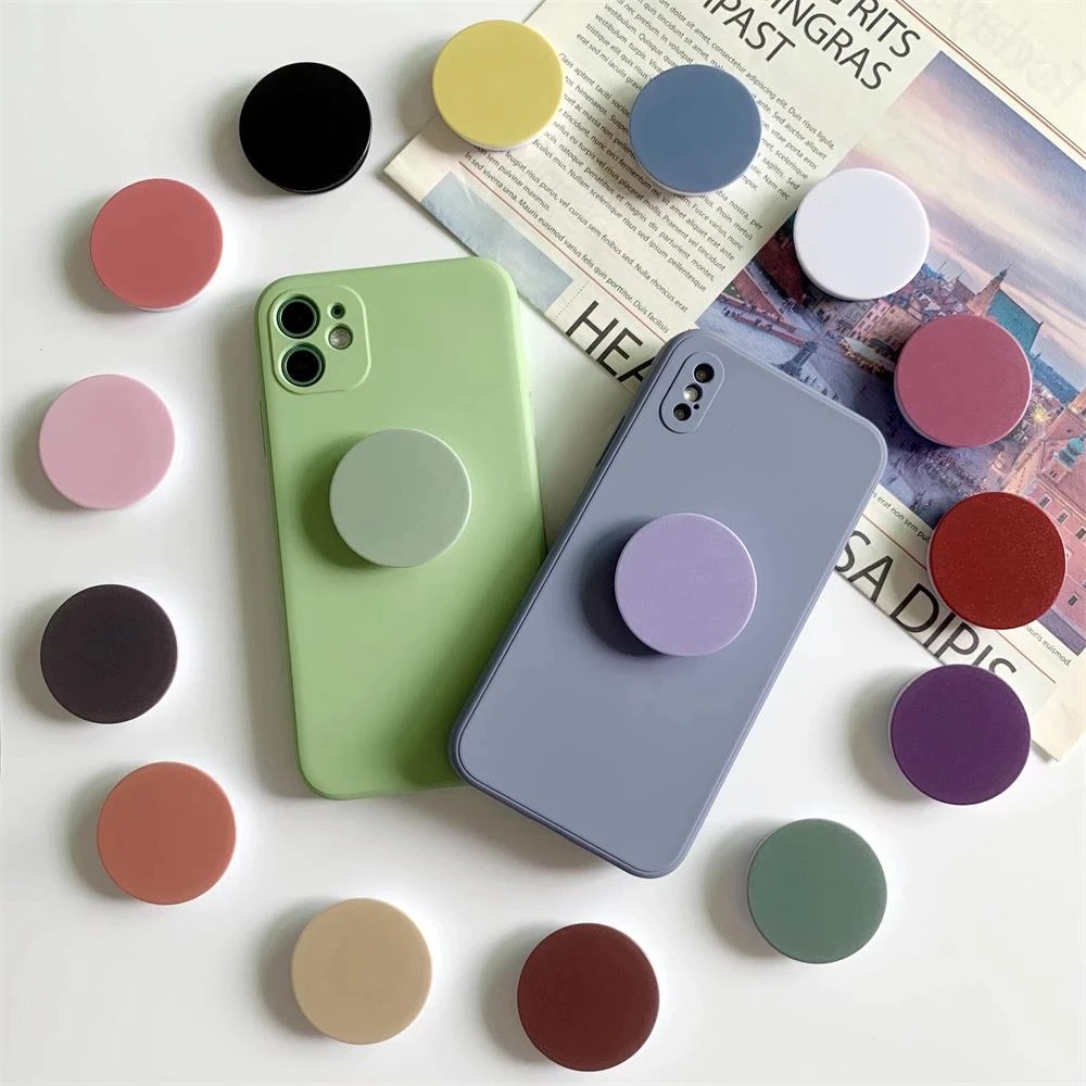 Giá Đỡ Điện Thoại Iring Poc Trắng Đen Đơn Giản