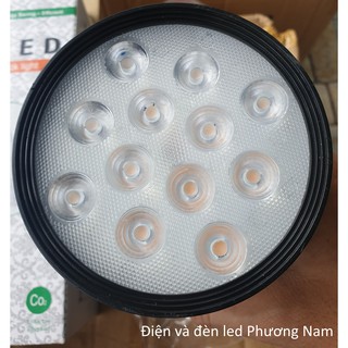 Đèn ray rọi 7w - 12w siêu sáng, Đèn Rọi Mắt Trâu bảo hành 12 tháng - Led Phương Nam