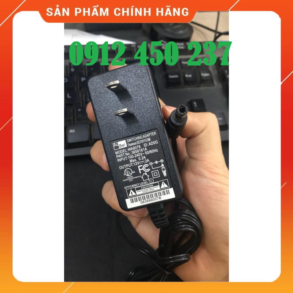 Nguồn Adapter 12V-2A cao cấp chính hãng ACBEL giá rẻ, chất lượng cao