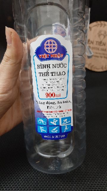 Bình nước thể thao 900ml Việt Nhật