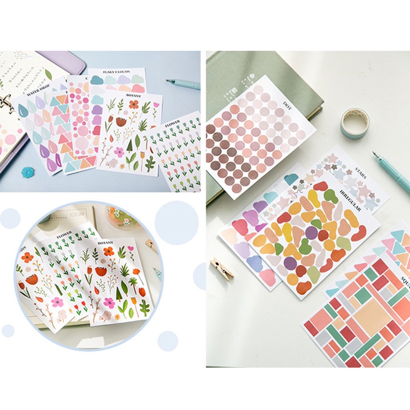 Miếng Dán Trang Trí Họa Tiết Dễ Thương Sáng Tạo DIY