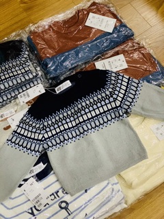 < HÀNG MỚI VỀ> ÁO LEN HM ZARA XUẤT DƯ