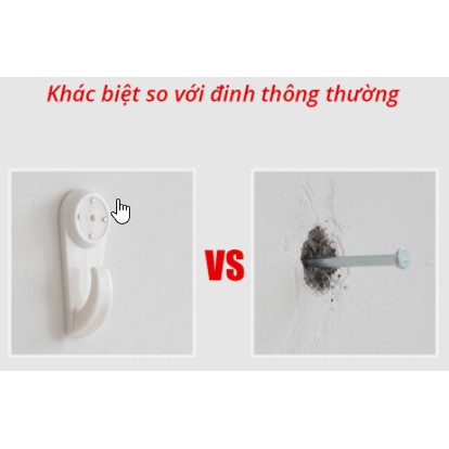 Bộ Móc treo tường đóng đinh ghim siêu tiện dụng - HTL Shop