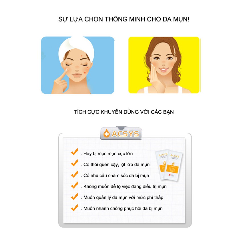 Hộp Miếng Dán Đầu Mụn 72 Miếng SNP Acsys Spot Patch | BigBuy360 - bigbuy360.vn