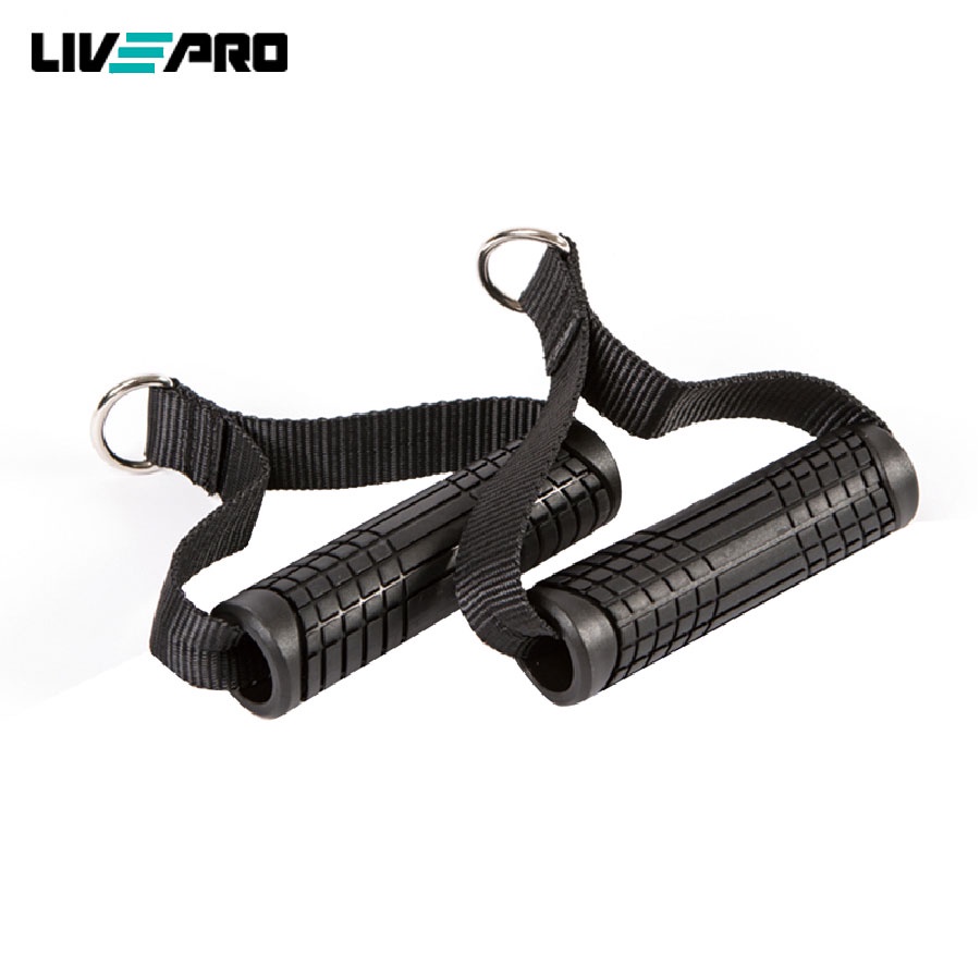 Tay cầm kéo cáp tập gym thương Livepro mã LP8406 RESIST TUBE HANDLES