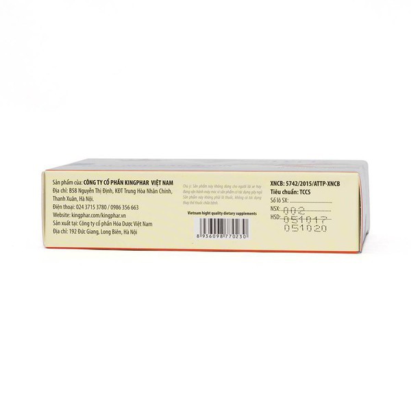 Viên Ngủ Ngon Valena Kingphar – Giúp hỗ trợ an thần, ngủ ngon, giảm căng thẳng lo âu (30 Viên)
