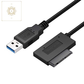 Cáp chuyển đổi USB 3.0 sang Micro-SATA cho 1.8inch HDD SSD USB3.0 sang 16Pin Msata 7+9 Pin