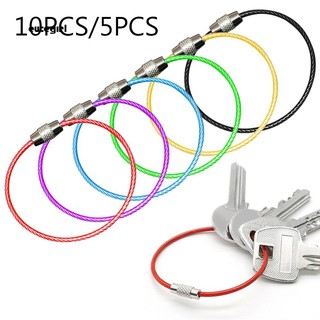 5 / 10 móc khóa dây thép siêu bền