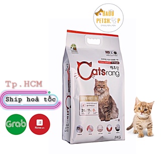 Hạt Catsrang 5kg cho mèo ❤️ freeship ❤️ hạt catsrang Hàn Quốc cho mèo mọi lứa tuổi