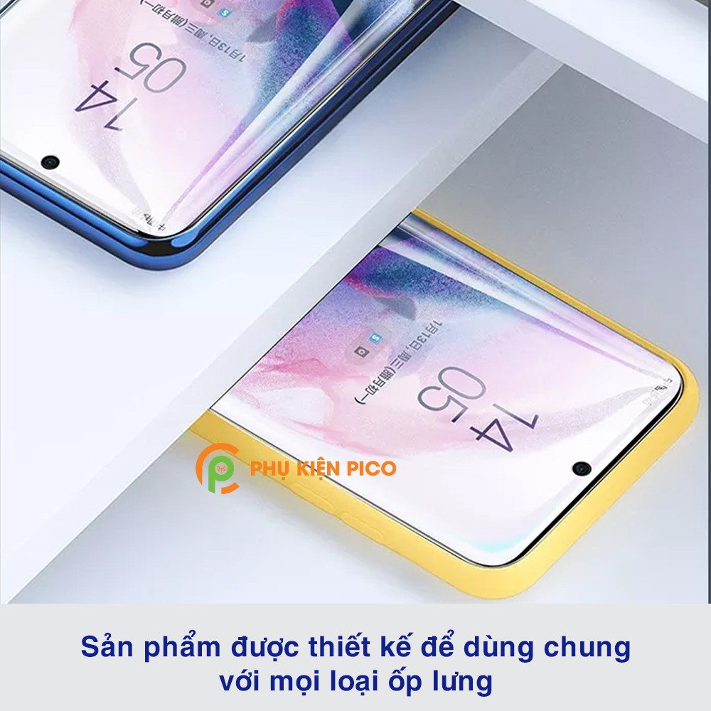 Dán màn hình Samsung Galaxy S21 5G full màn dẻo trong suốt PPF tự phục hồi vết xước chính hãng Maxshield