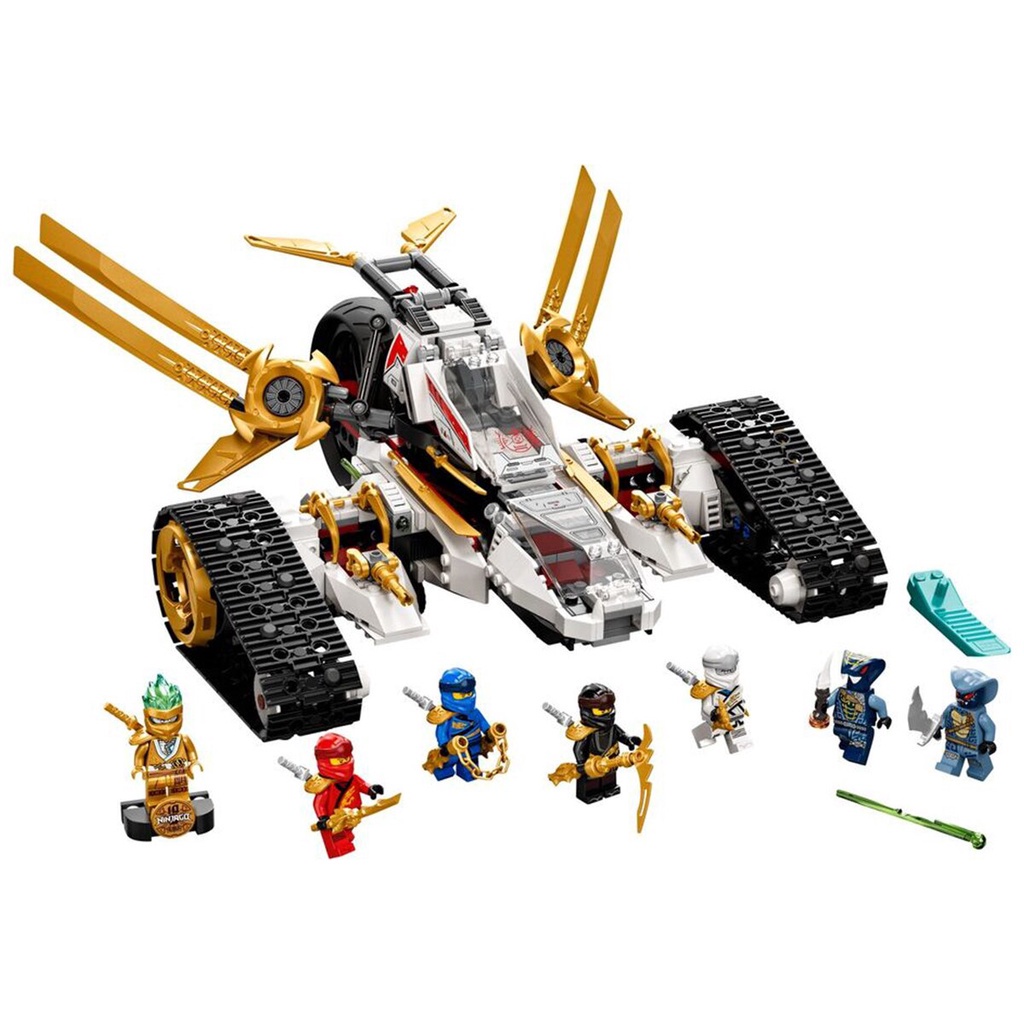 Đồ chơi giáo dục Lắp ráp Mô hình Ninjago Ultra Sonic Raider 60081