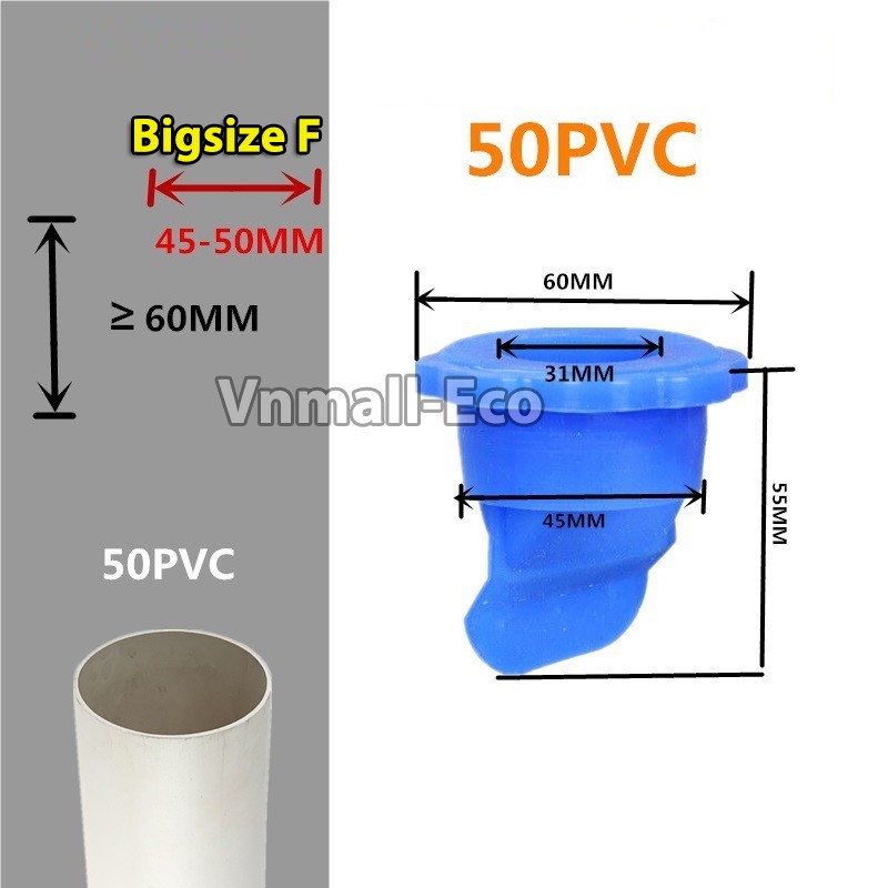 [CỠ LỚN] Phễu silicone ngăn mùi hôi thoát sàn. Ngăn vi khuẩn trào ngược