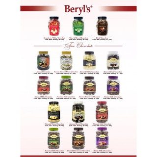 Choco Beryls 108g CaCao Dark