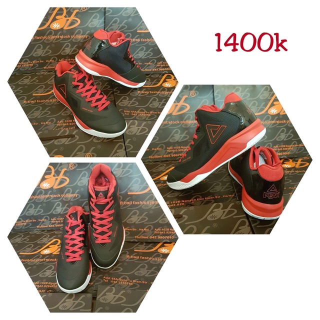 Giầy bóng rổ Peak chính hãng