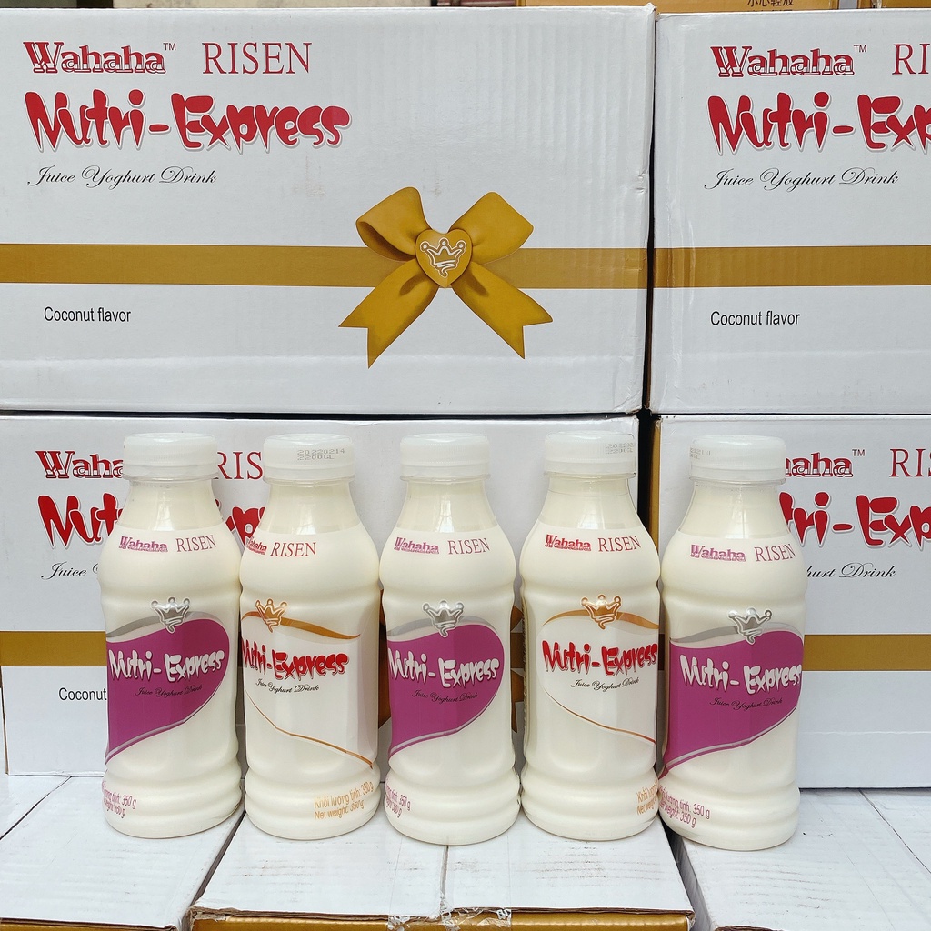 Thùng  Sữa Chua Uống hoa quả Wahaha 15 chai 500ml chuẩn nội địa