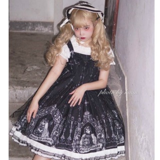 [Sale] Váy/Đầm Lolita Gothic JSK Nhật Bản - Kèm ảnh thật