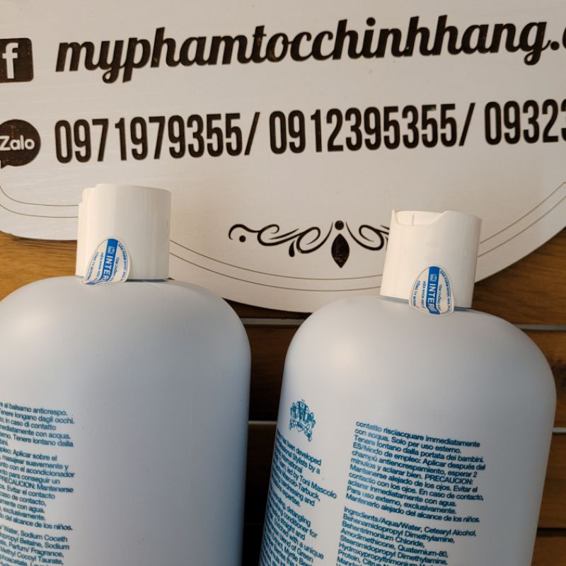 GỘI XẢ SIÊU MƯỢT LABEL.M ANTI - FRIZZ 1000ML