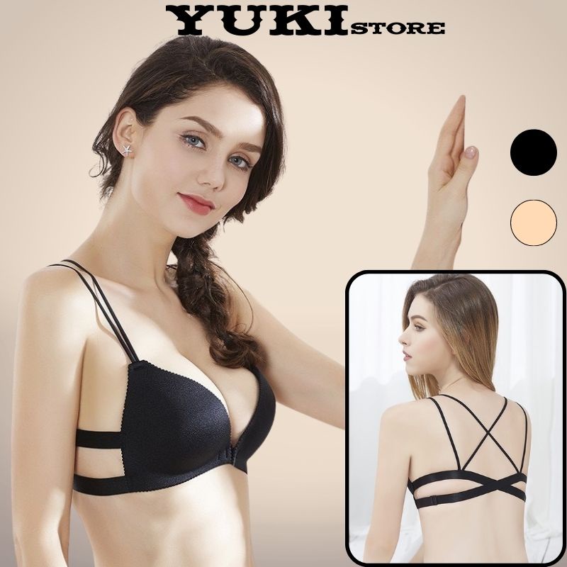 Áo Bra Đúc Su Cài Trước Đệm Bàn Tay Nâng Ngực YUKI STORE 813