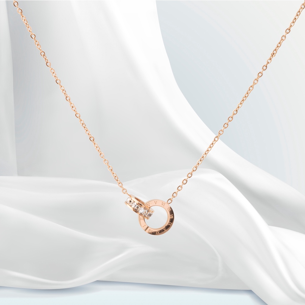 Dây chuyền CDE Sweet Love Necklace Rose Gold CDE02013.RG