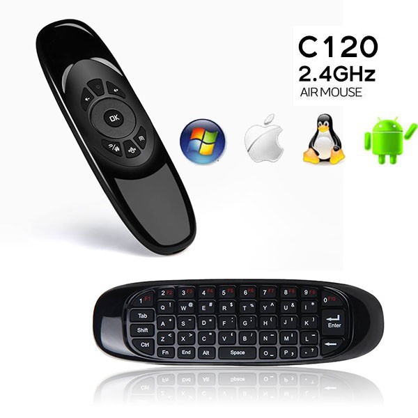 Kết quả hình ảnh cho Remote chuột bay kiêm bàn phím C120