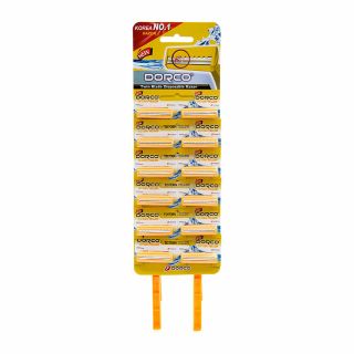Vỉ 12 dao cạo râu du lịch dorcoce Hàn Quốc
