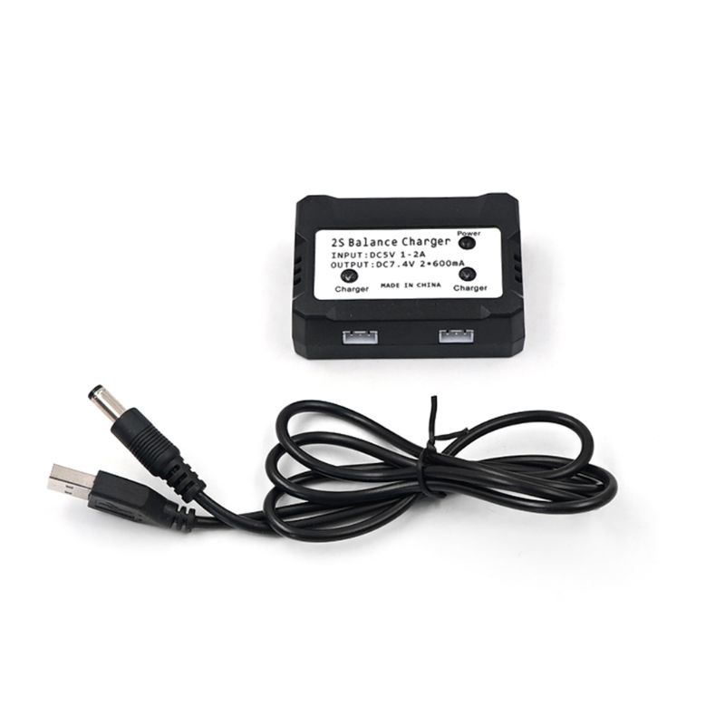 Hộp sạc 2 trong 1 QUU 2S 7.4V cho máy bay điều khiển từ xa SYMA Hubsan