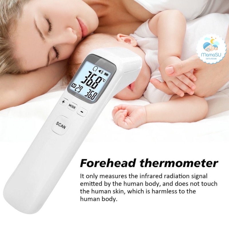 Nhiệt kế điện tử hồng ngoại INFRARED CK-T1803 đo nhiệt độ cho bé và gia đình